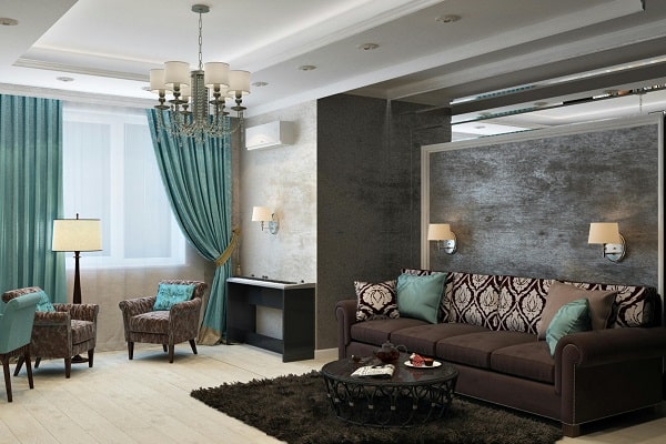 Why Grihakon Interior Designer is the Best Interior Designer in Baranagar 3 sofa and carpet interior decoration